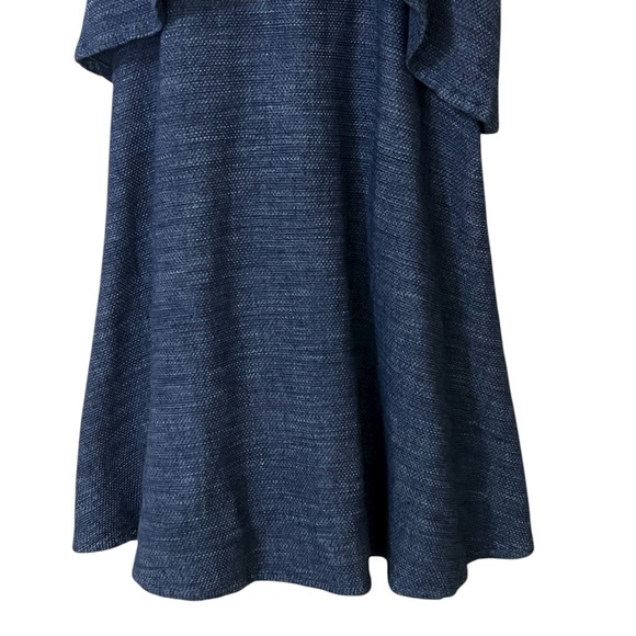 Free People NWOT blue sapphire fly away mini dress open back halter neck - Picture 7 of 12